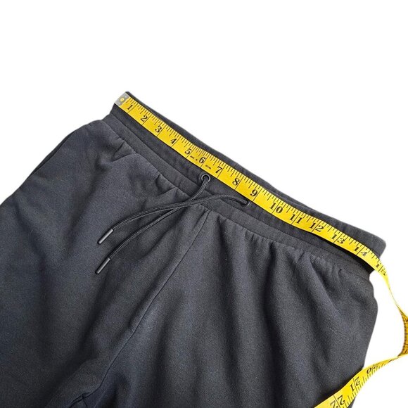 Gymshark Mens Legacy Sweat Shorts, Black, Tie Waist Size Small - Picture 3 of 9